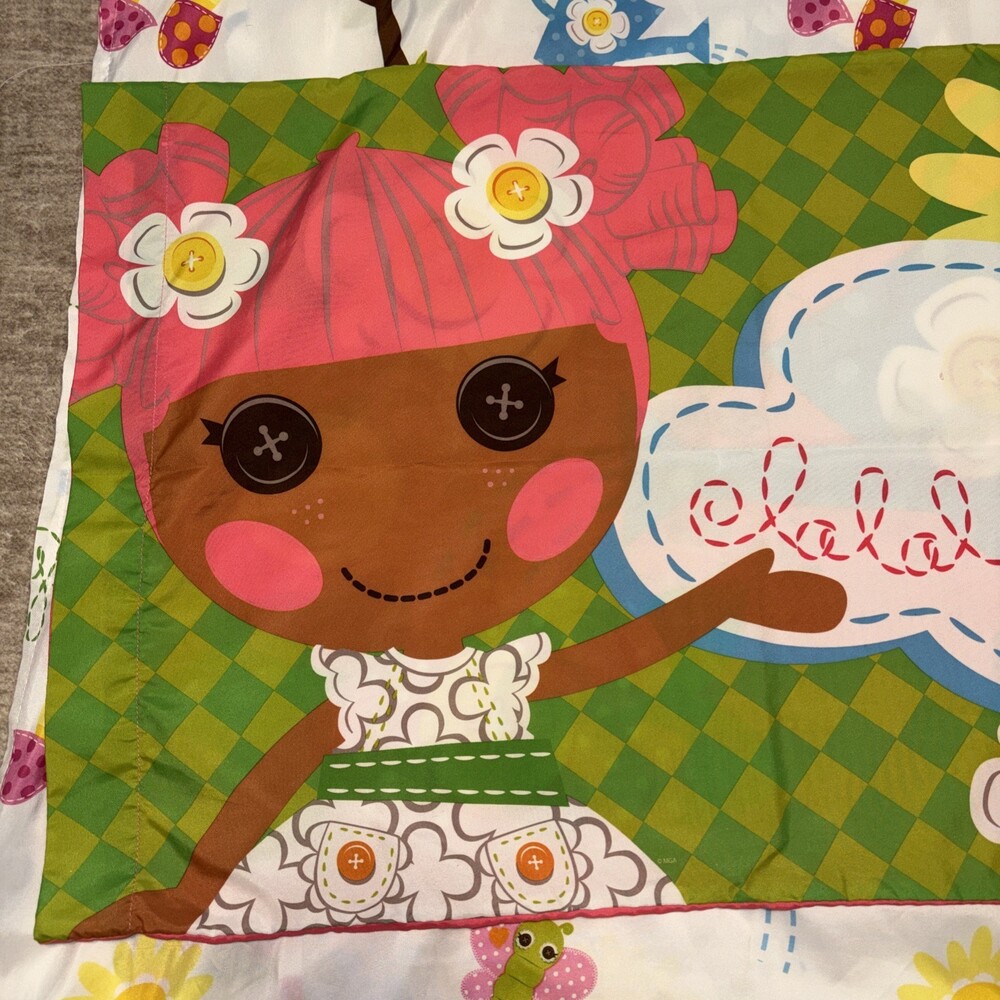 Lalaloopsy Blossom Flowerpot Twin Flat Sheet & Pillowcase Set Flawless MGA